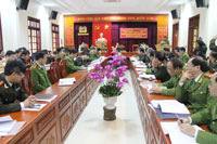 Tổ chức thành công Hội thảo khoa học “Phát huy vai trò của hệ thống chính trị ở cơ sở trong đảm bảo an ninh trật tự”